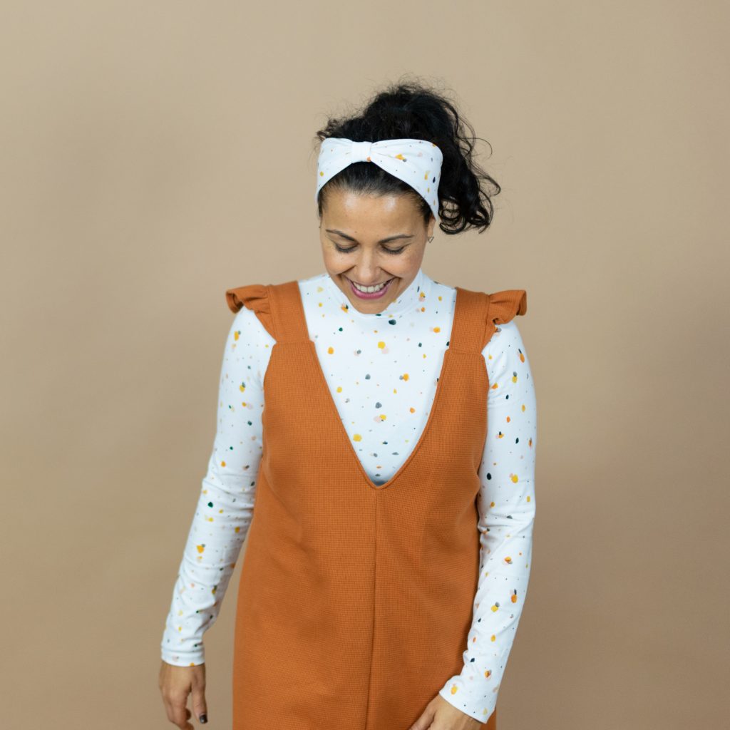 Bordeaux Pinafore
