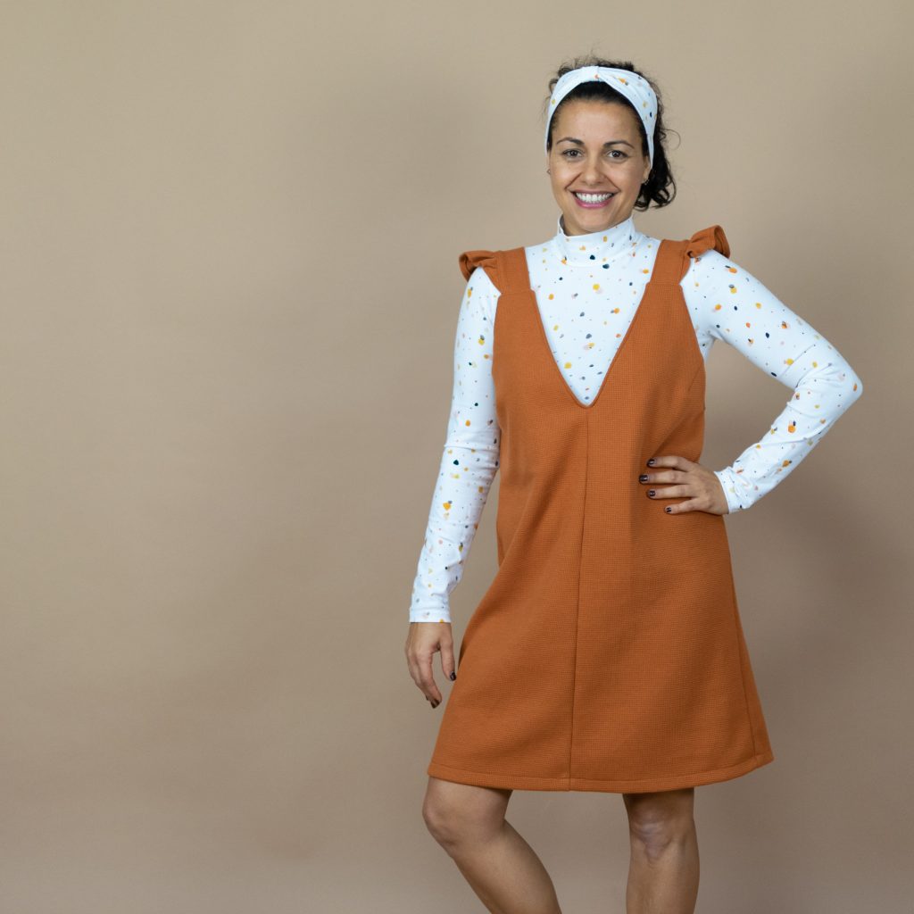Bordeaux Pinafore