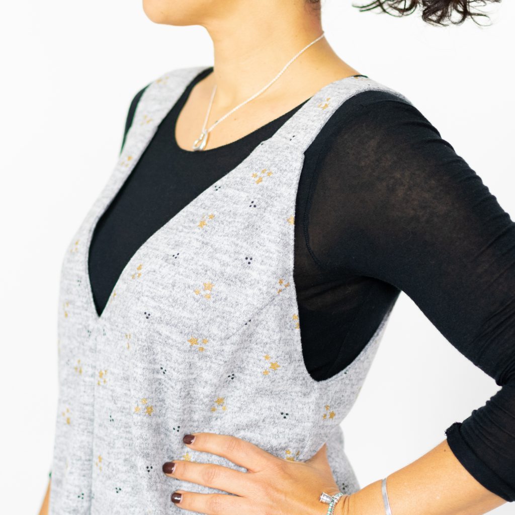 Bordeaux Pinafore