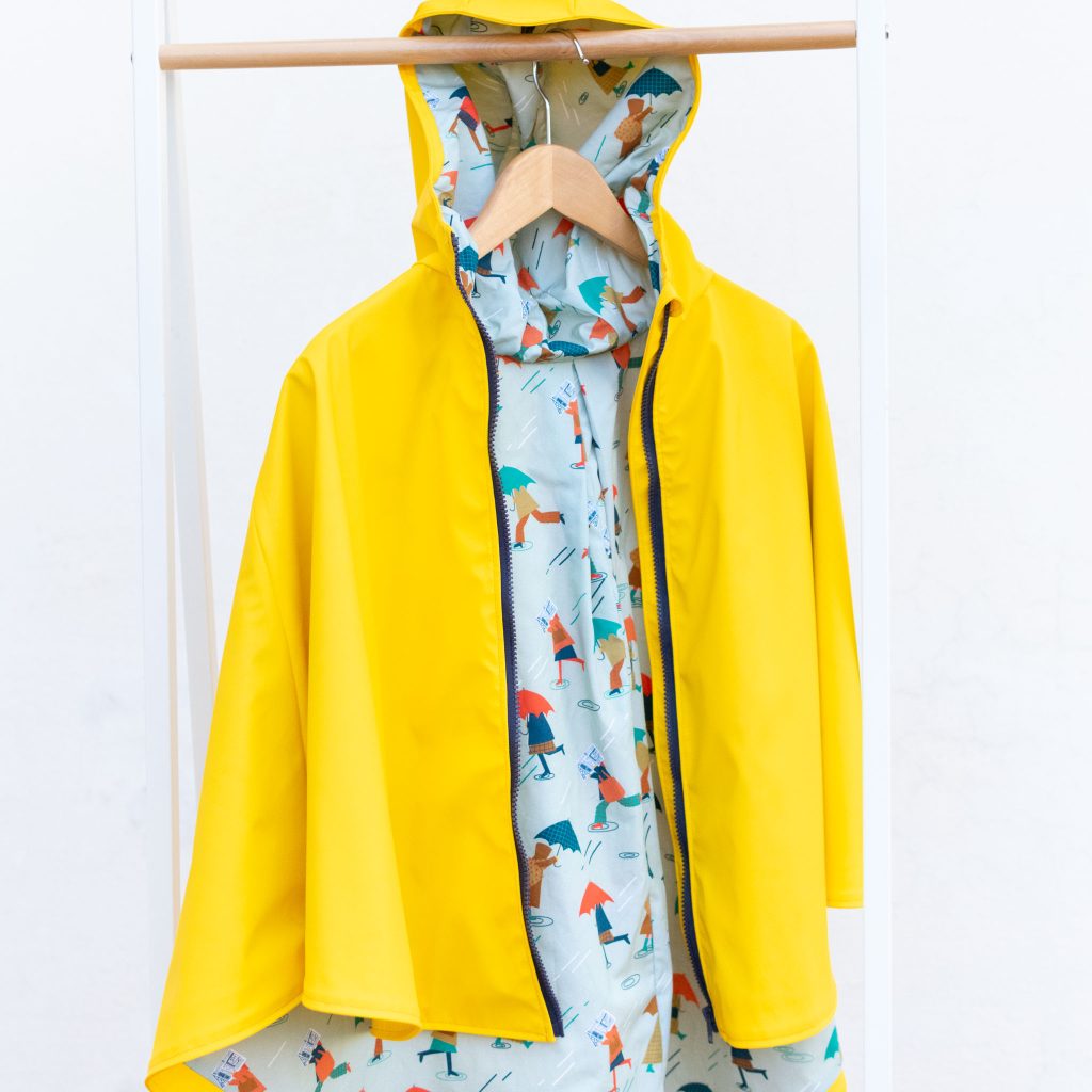 Kids’ Hooded Rain Poncho