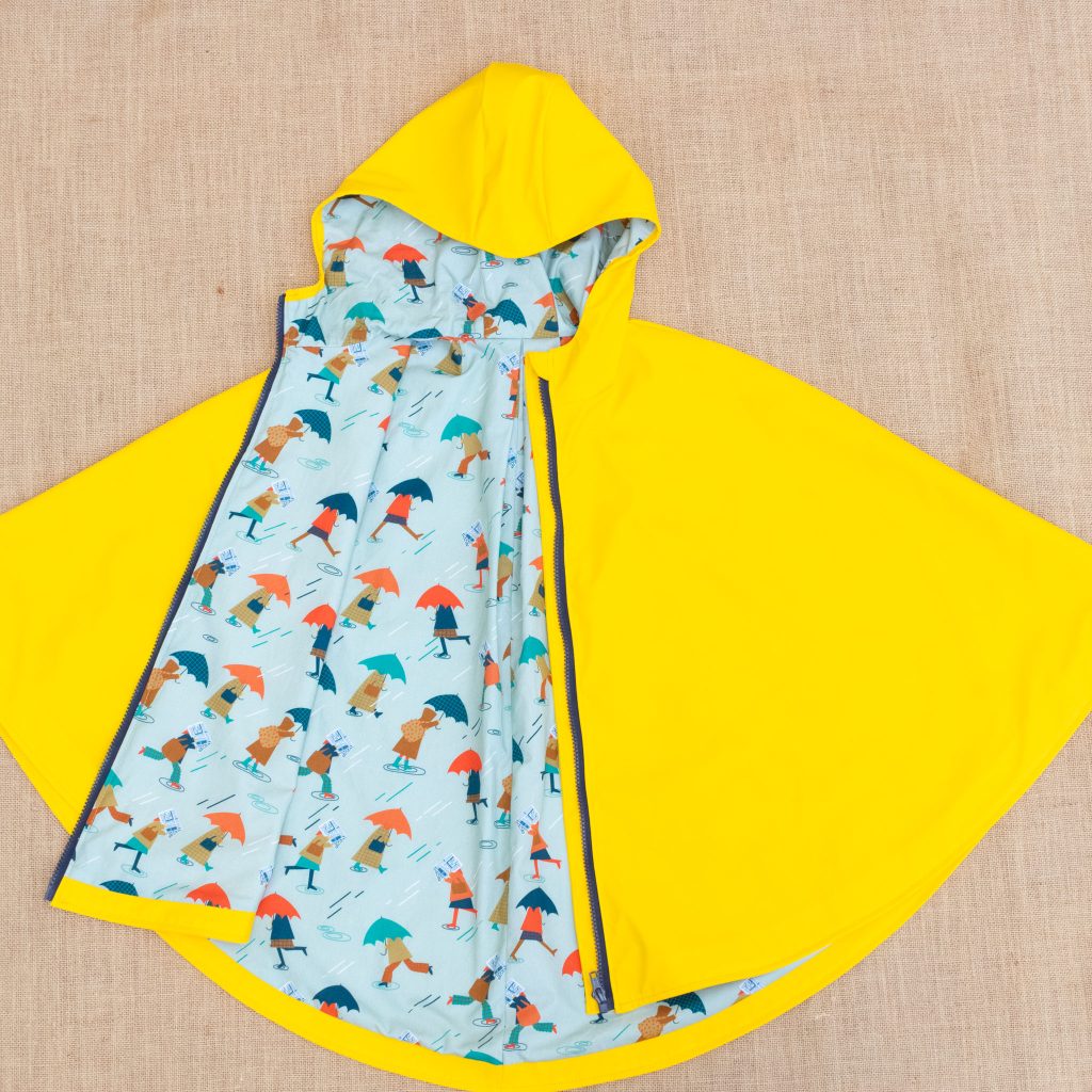 Kids’ Hooded Rain Poncho