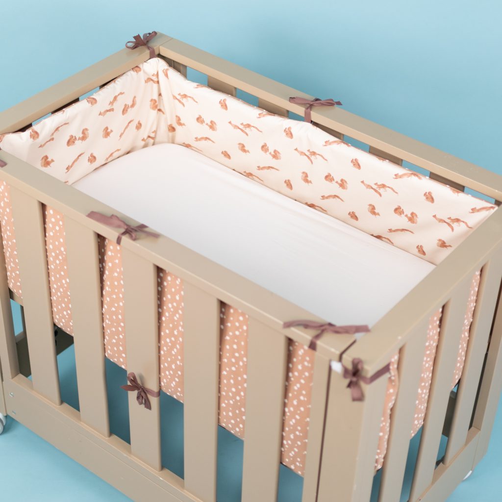 Mini Crib Bumper (Bedside or Standard)