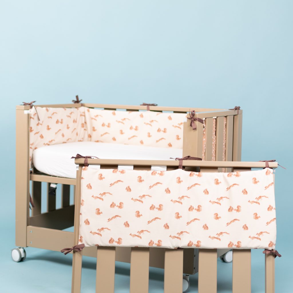 Mini Crib Bumper (Bedside or Standard)