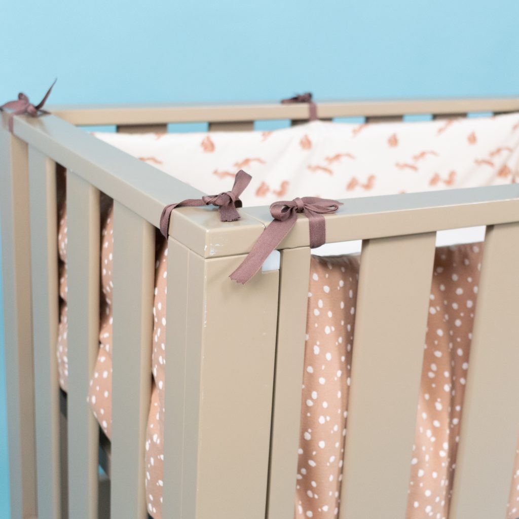 Mini Crib Bumper (Bedside or Standard)
