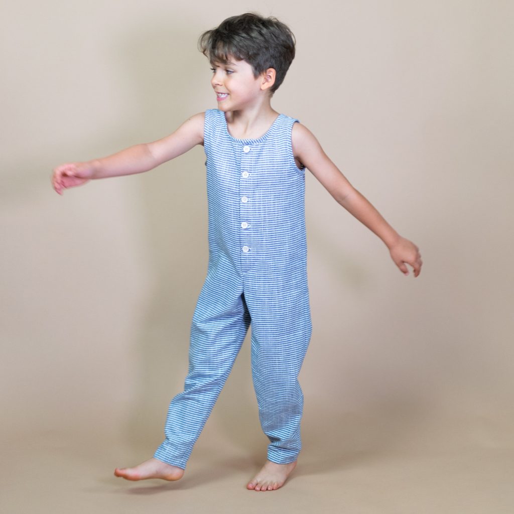 Arizona Button-Front Overalls