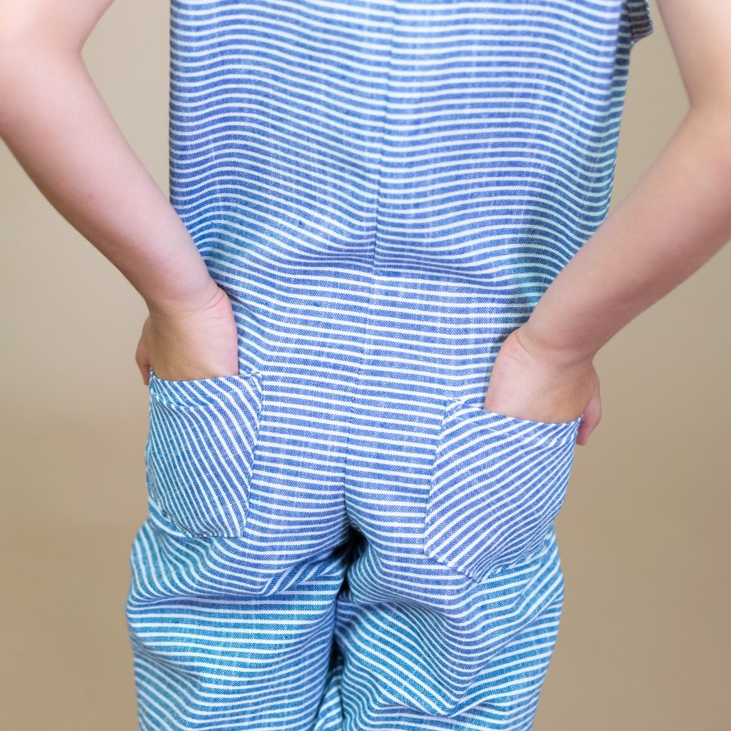 Arizona Button-Front Overalls