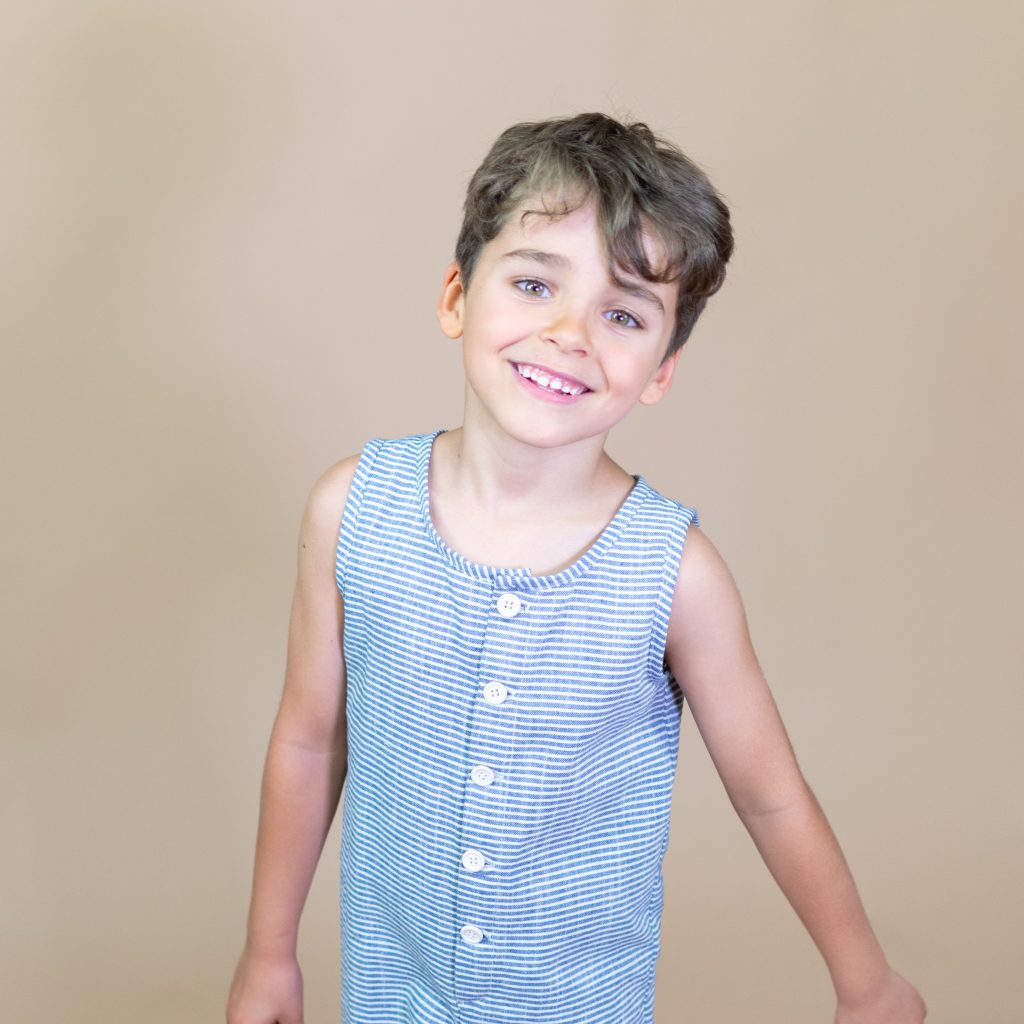 Arizona Button-Front Overalls