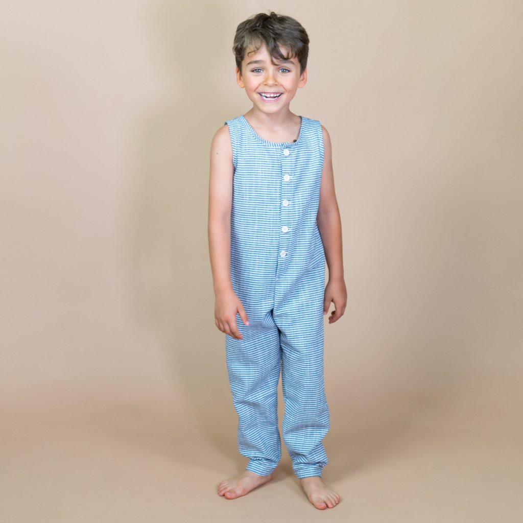 Arizona Button-Front Overalls
