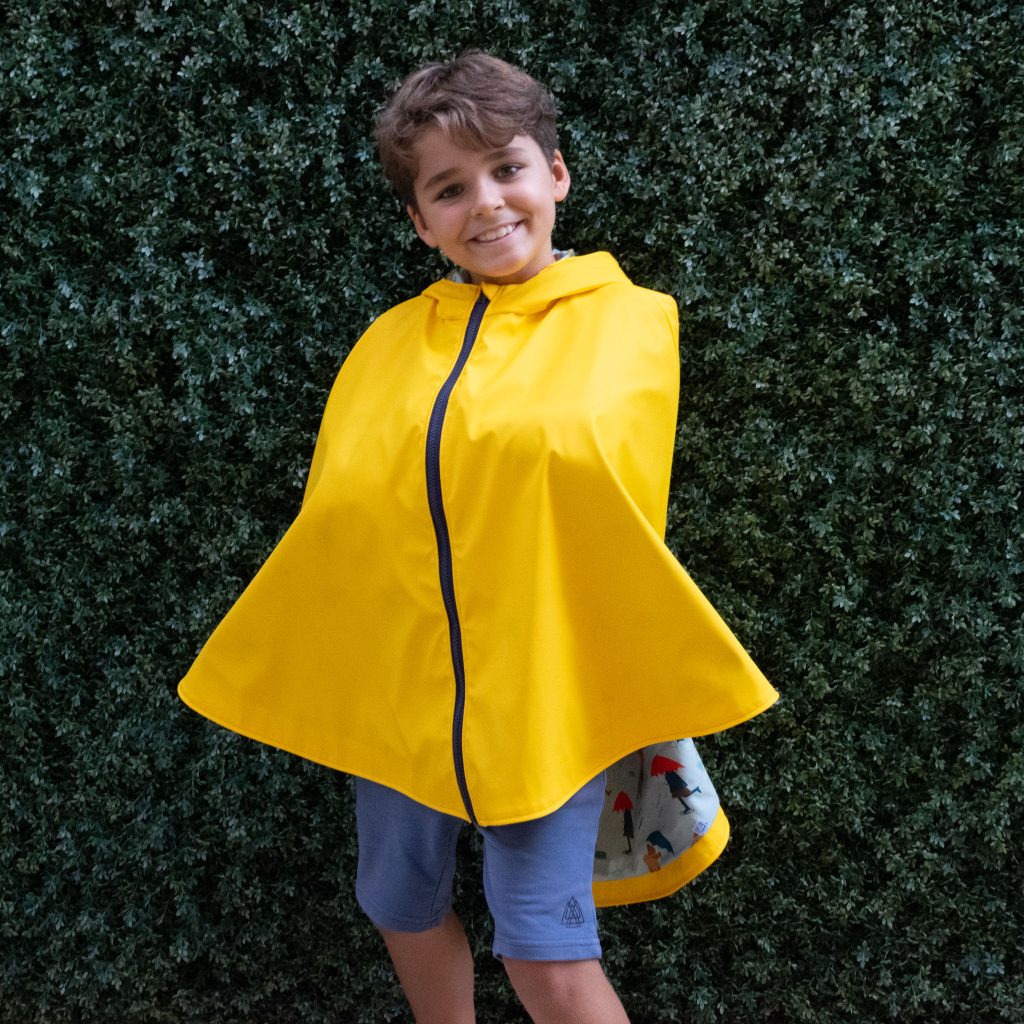 Kids’ Hooded Rain Poncho