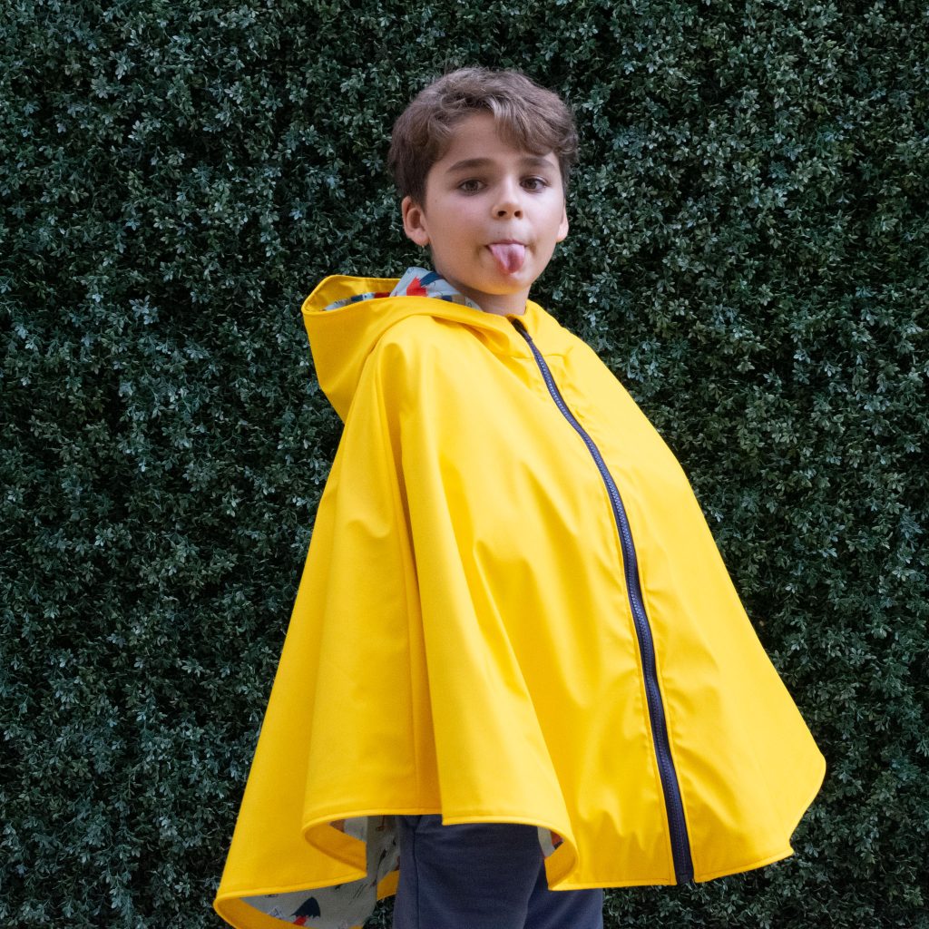 Kids’ Hooded Rain Poncho