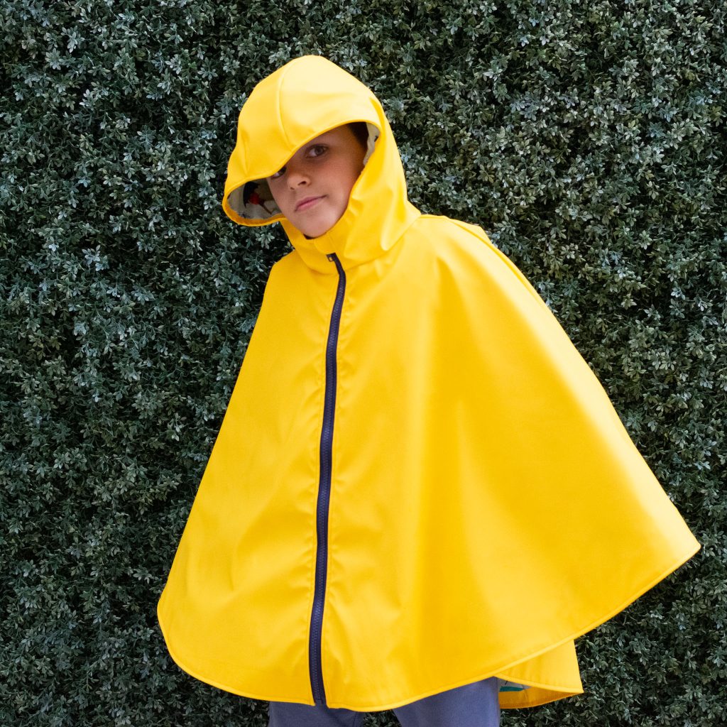 Kids’ Hooded Rain Poncho