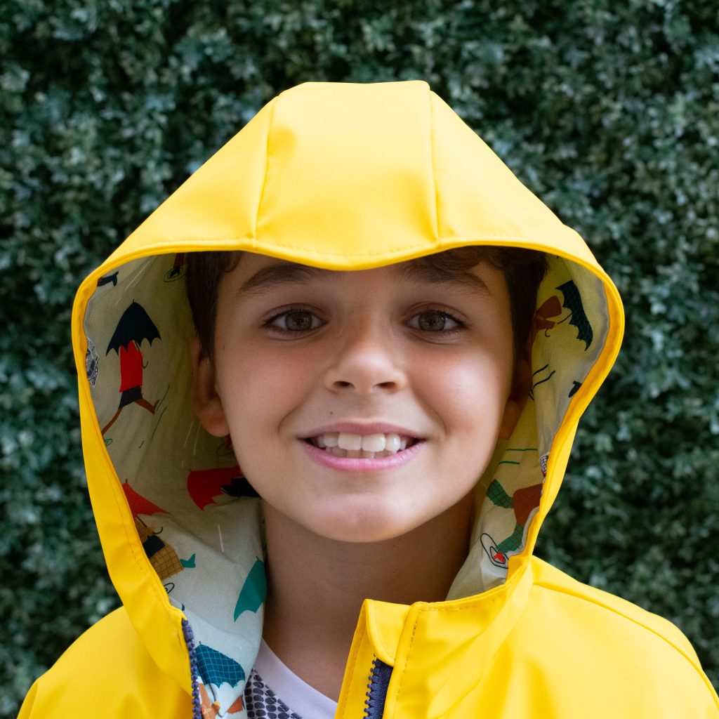 Kids’ Hooded Rain Poncho