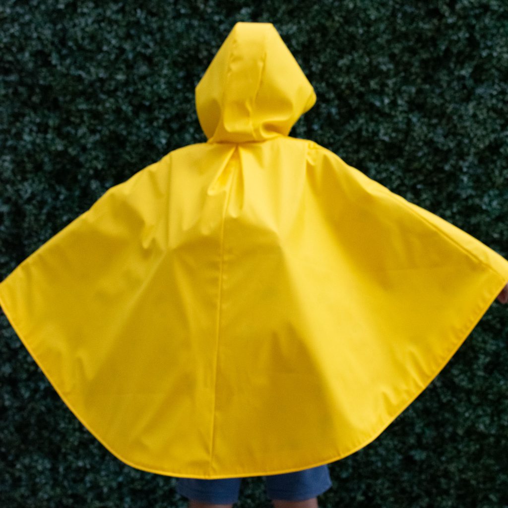 Kids’ Hooded Rain Poncho