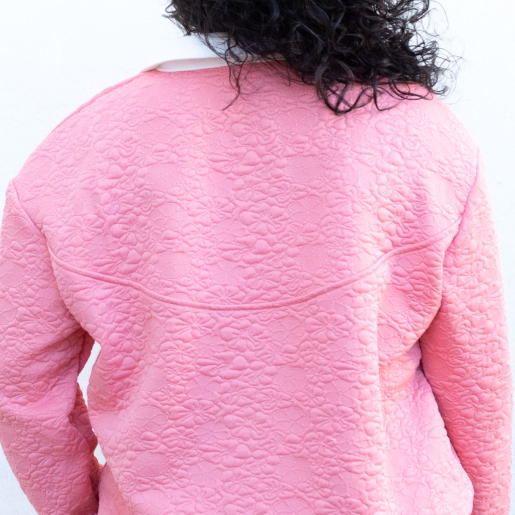 Inés Polo-Collar Sweatshirt
