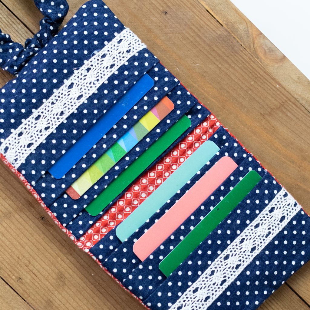 Seville Card Holder Wallet with Elastic Closure