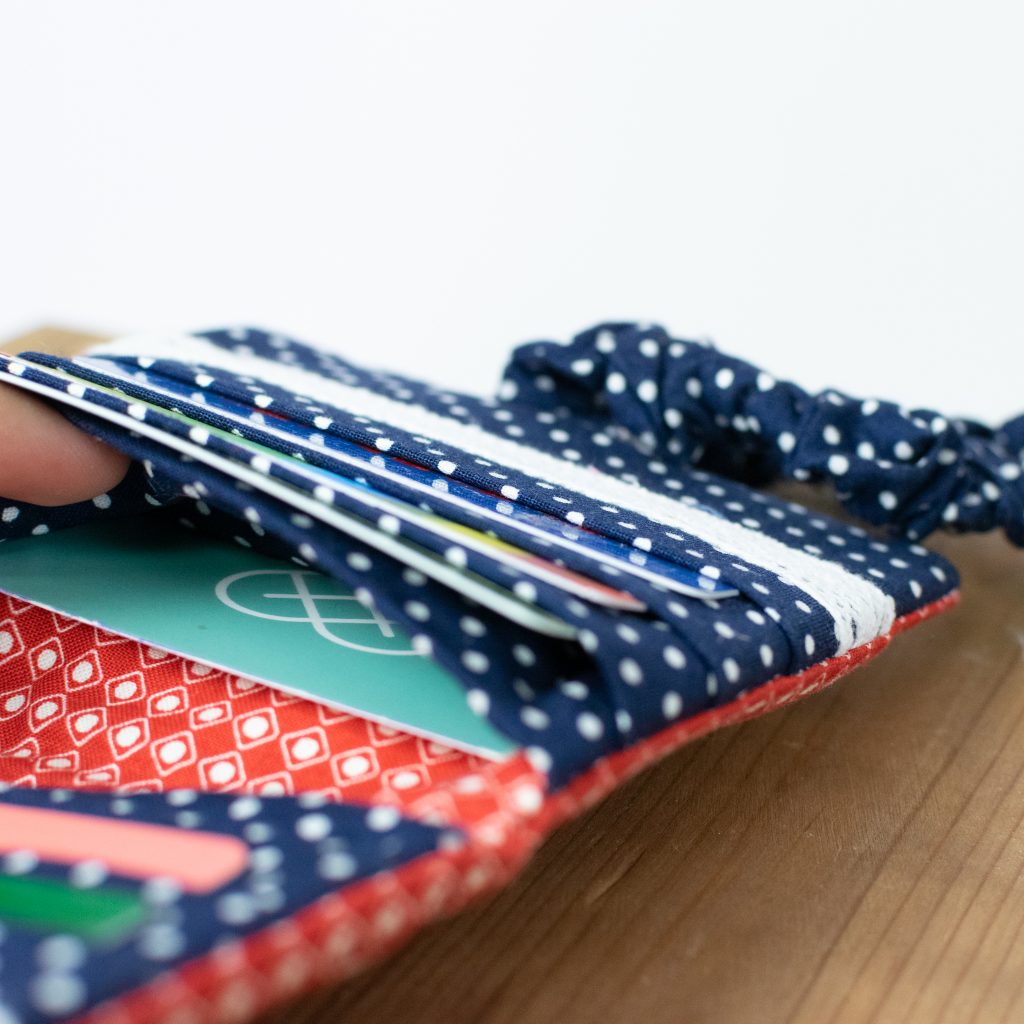 Seville Card Holder Wallet with Elastic Closure