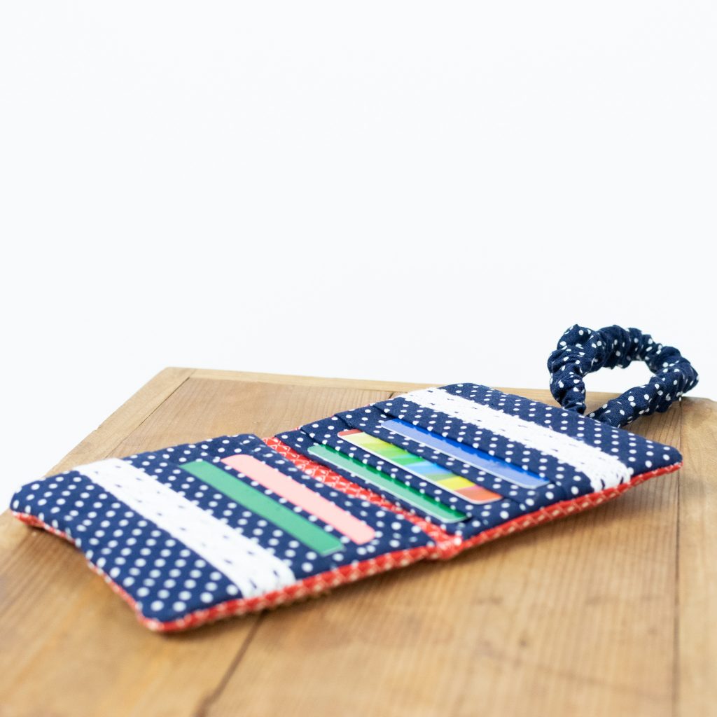Seville Card Holder Wallet with Elastic Closure