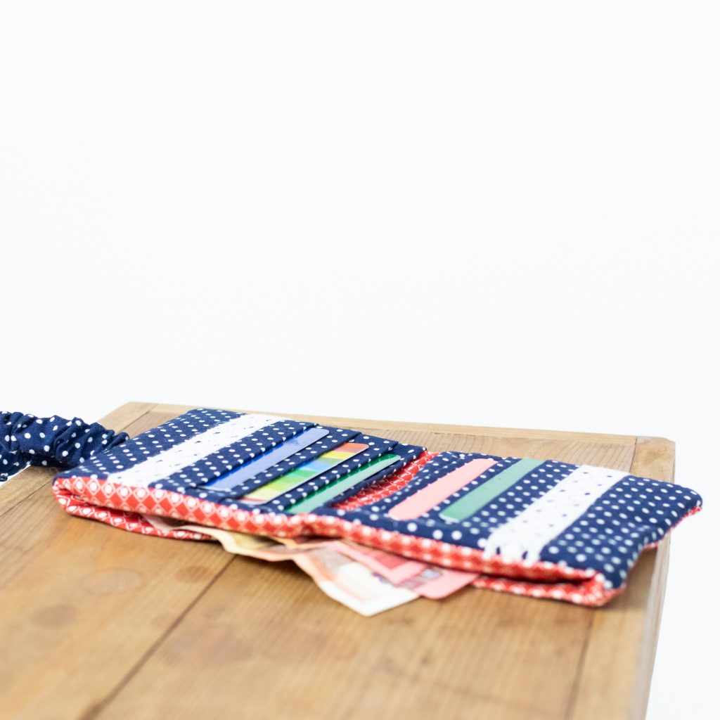 Seville Card Holder Wallet with Elastic Closure