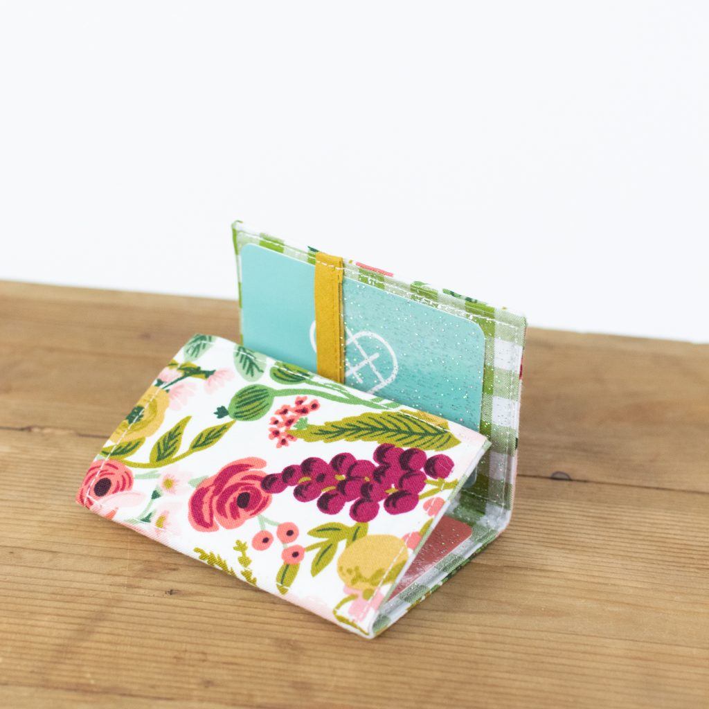 Mini Card Holder with Clear Interior