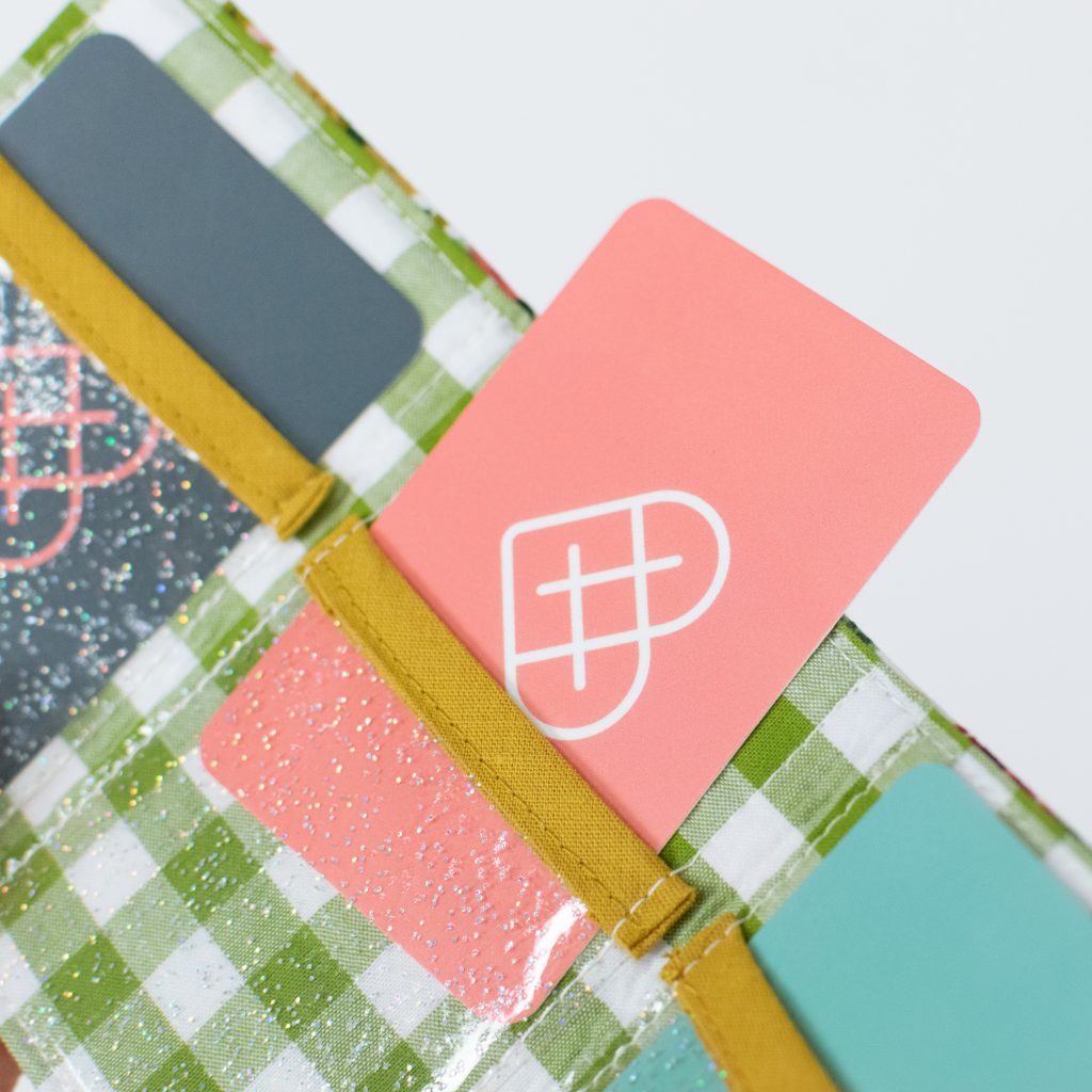 Mini Card Holder with Clear Interior