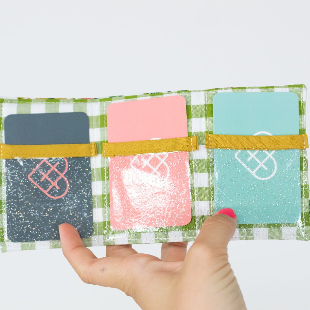 Mini Card Holder with Clear Interior