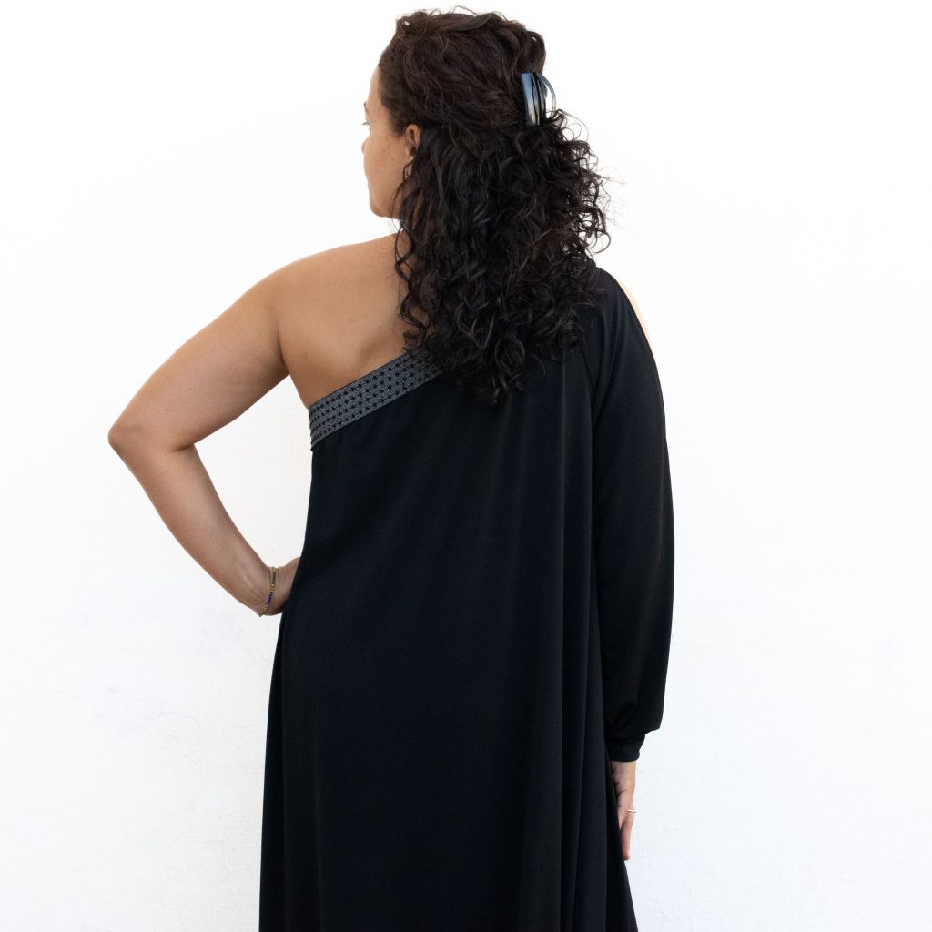 Marta Asymmetric Party Dress