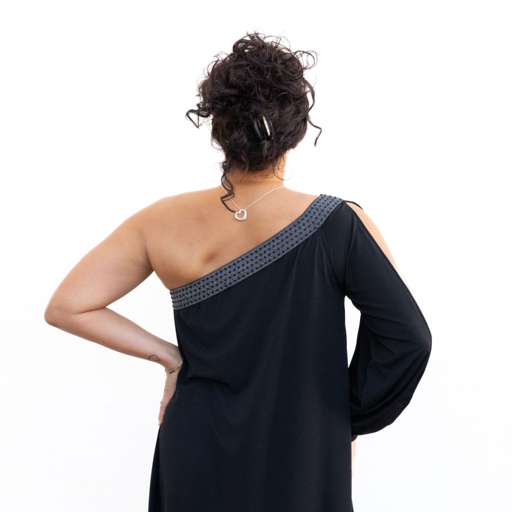 Marta Asymmetric Party Dress