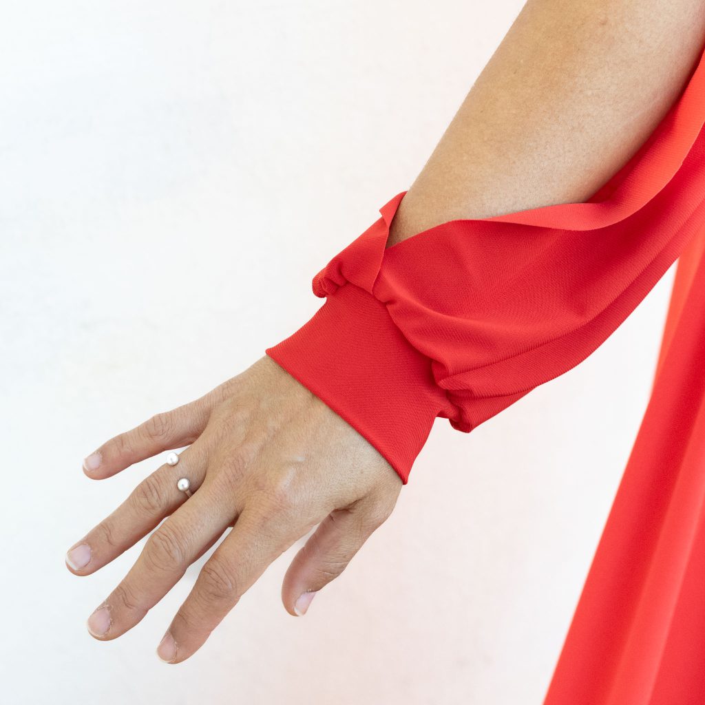 Marta Asymmetric Party Dress