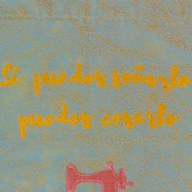 Decorative Fabric Pennant: “If You Can Dream It, You Can Sew It”