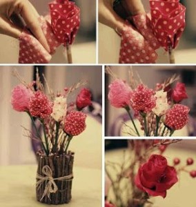 techniques for making fabric flowers