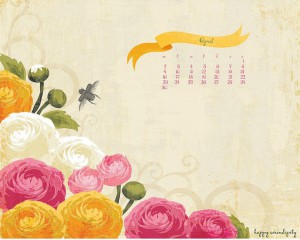 april happy serendipity