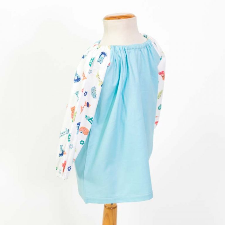 Tina School Smock (with Elasticated Cuffs and Neckline)