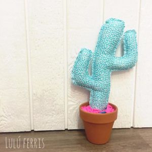 fabric cactus easy decorative ideas