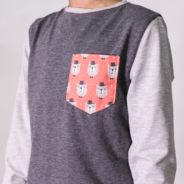 Basic Kids’ T-Shirt with Short or Long Sleeves