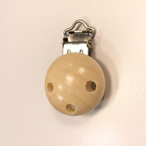wooden clips for pacifier holders