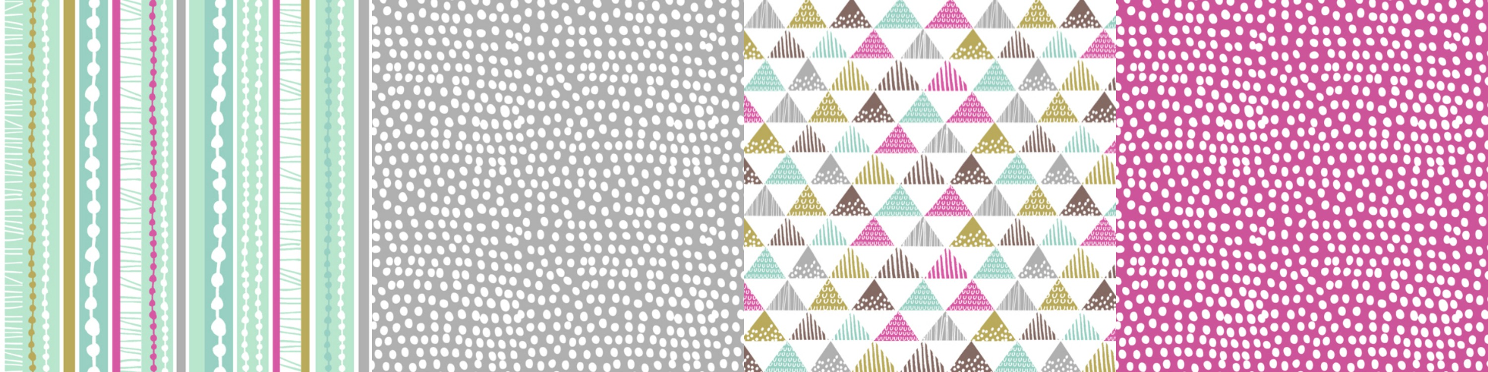 fabric collage