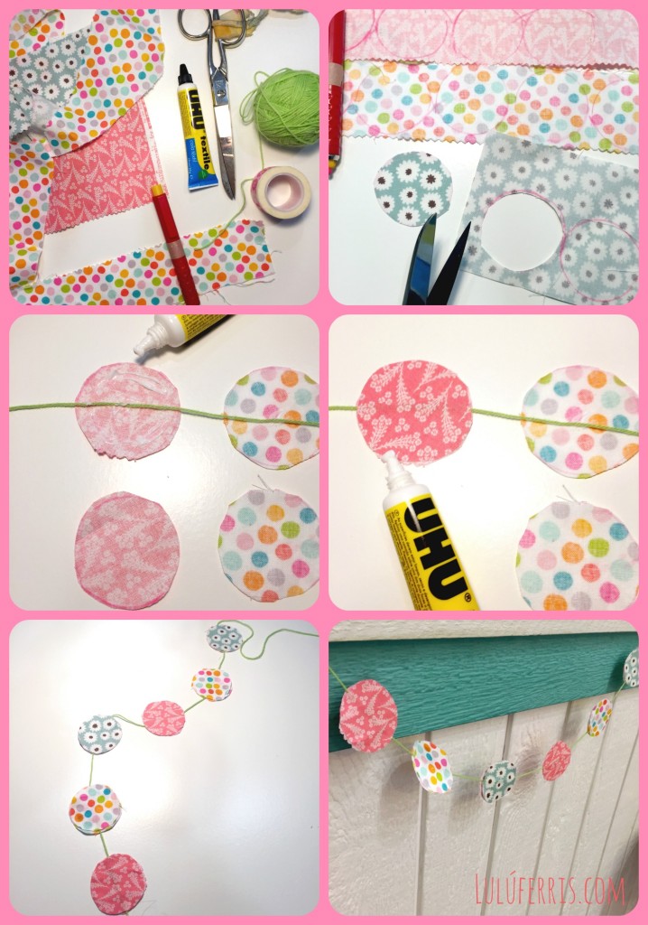 garland tutorial collage