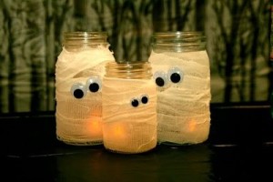 Halloween DIY mummy