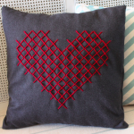 Valentine’s Day pillow decor