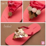 how to customize flip-flops