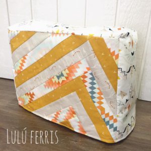 sewing machine cover log cabin