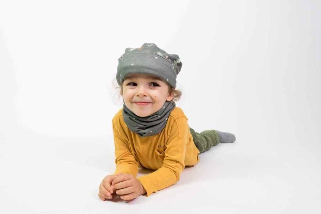 Reversible Hat and Neck Warmer for Kids and Adults