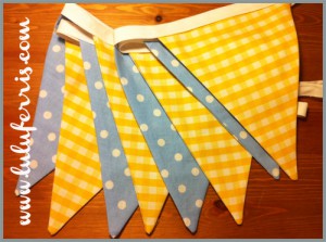 2 m bunting, 8 pennants