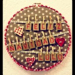 Christmas décor with embroidery hoops