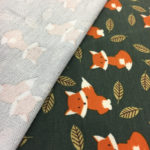 2018 knit fabrics foxes