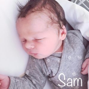 the family is growing Sam
