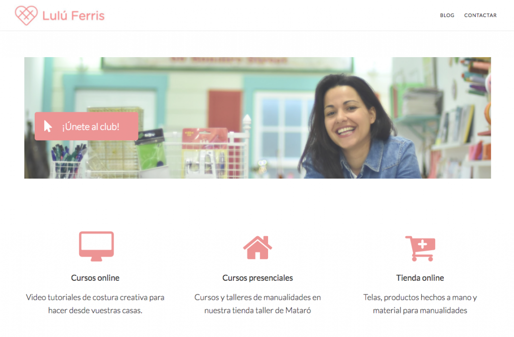 new Lulú Ferris website