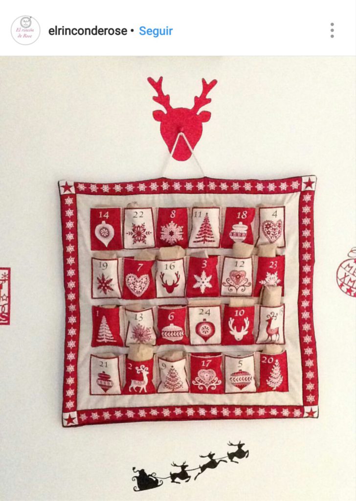sewing projects Advent calendar