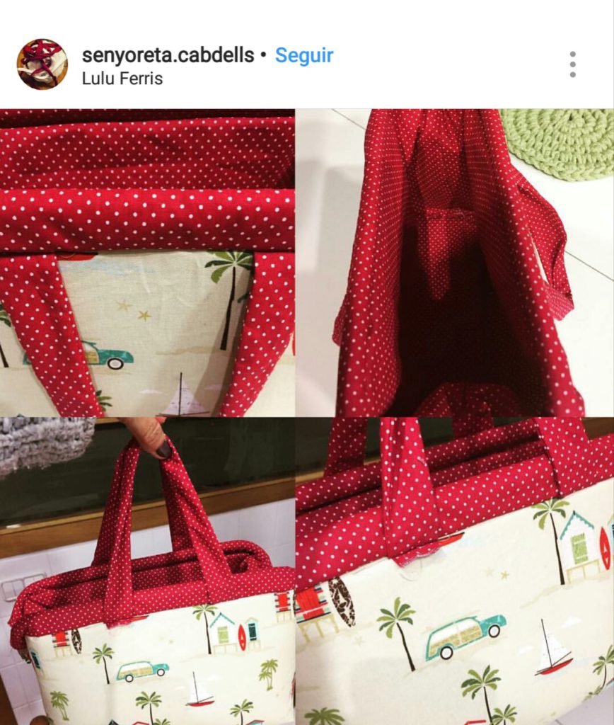 sewing projects briefcase-style bag