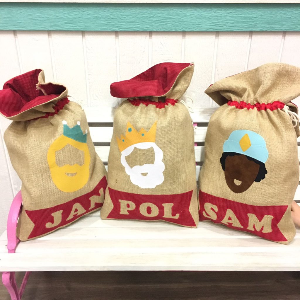 Three Kings Gift Sacks for Toys (Christmas)